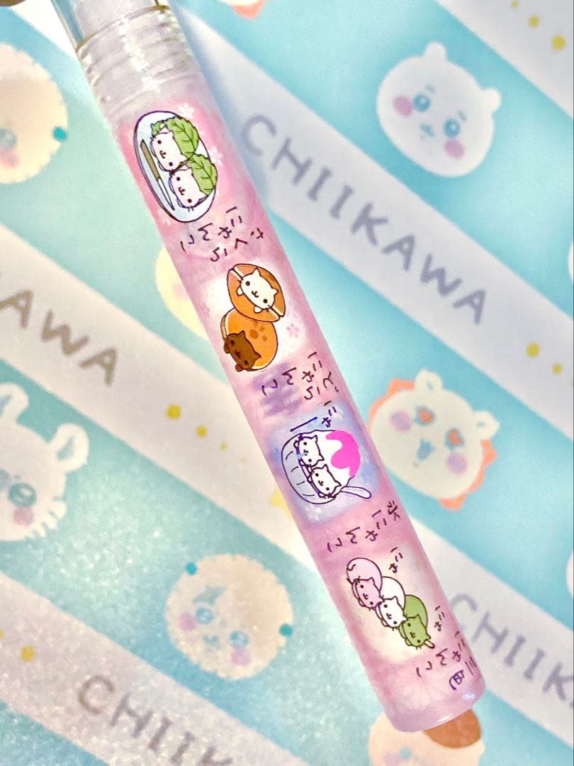 平成レトロ　にゃんにゃんにゃんこ　のり　ペン