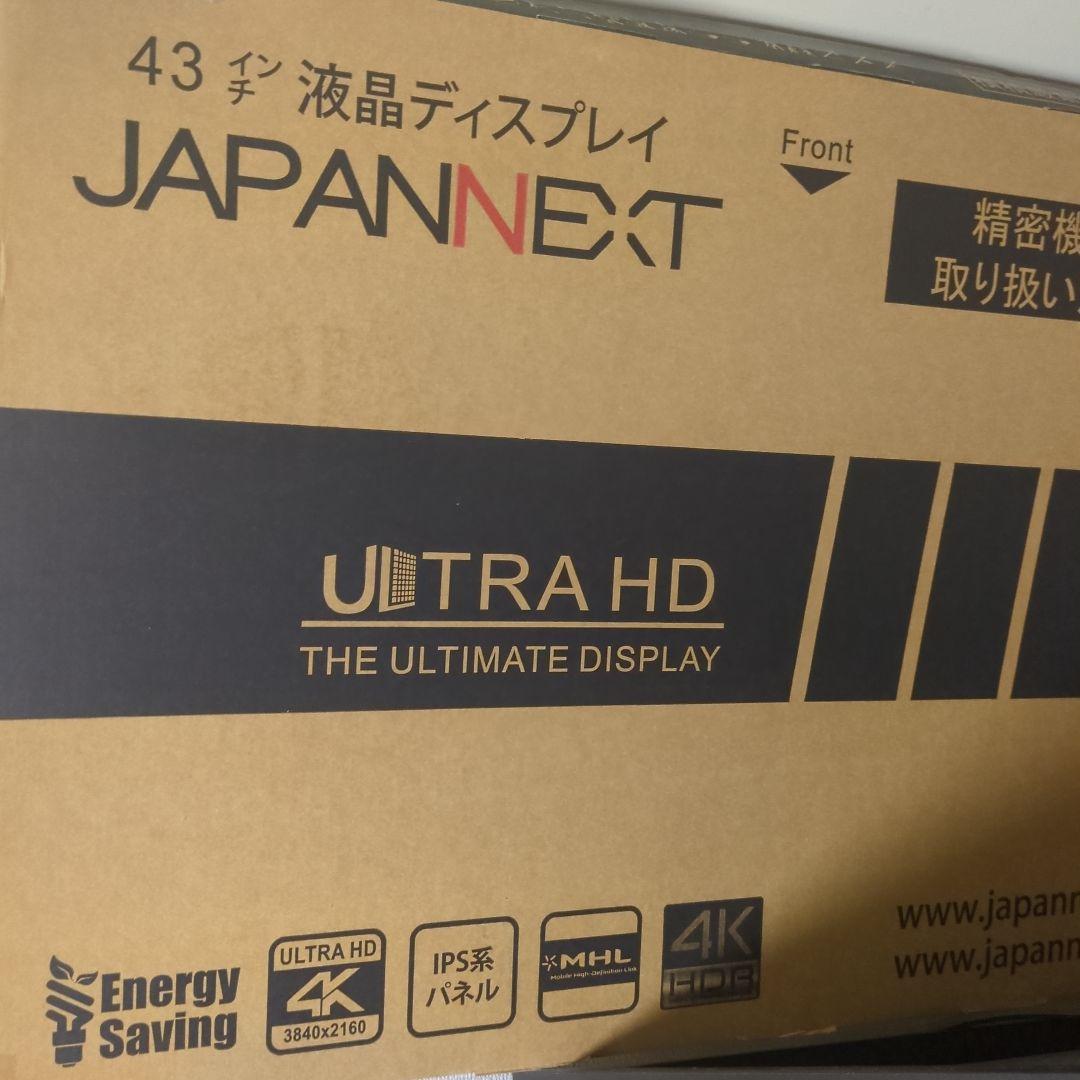 JAPANNEXT JN-IPS4302UHDR　43インチ　 液晶4Kモニター