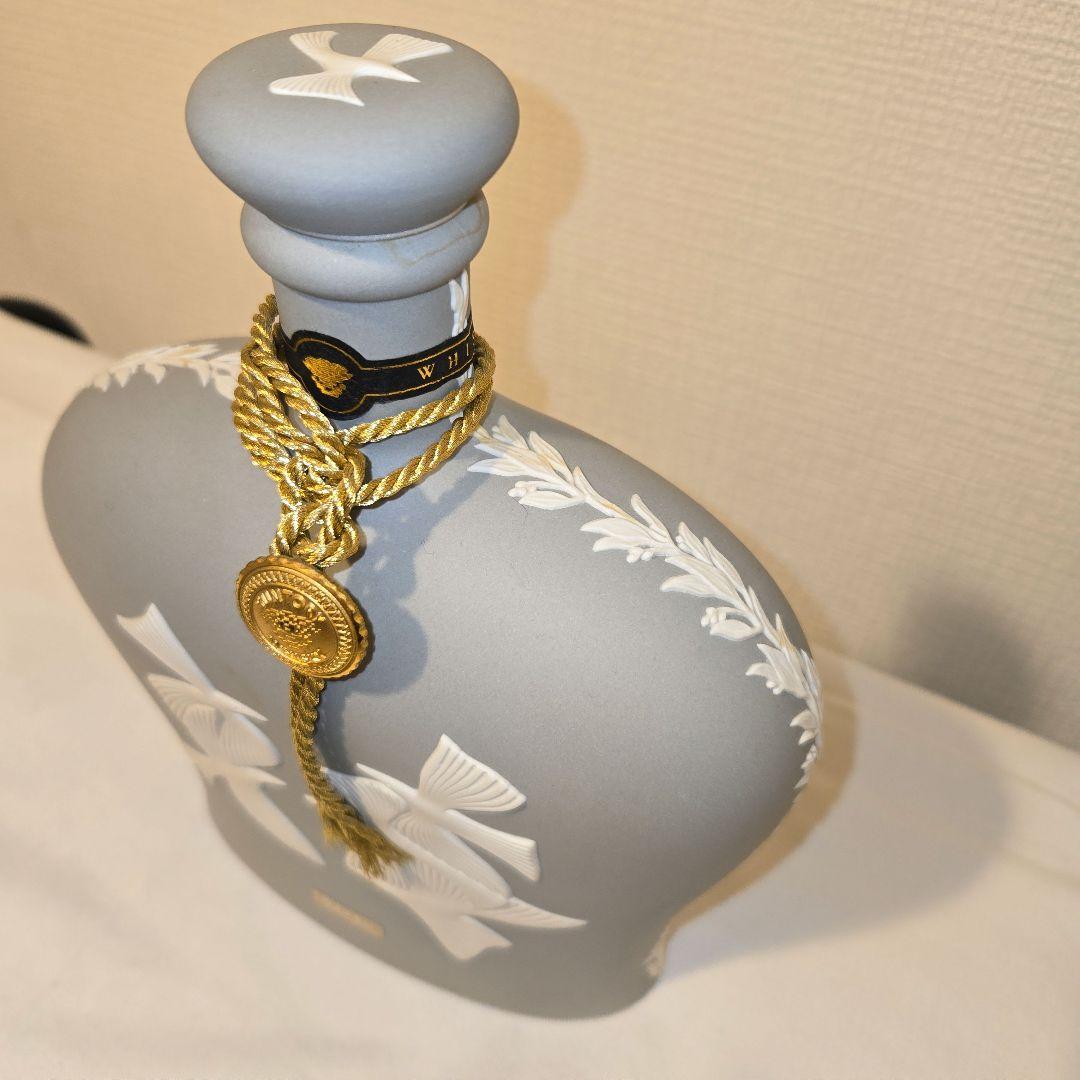 や*き様 空きボトル グレー ウェッジウッド サントリースペシャルブレンド 75