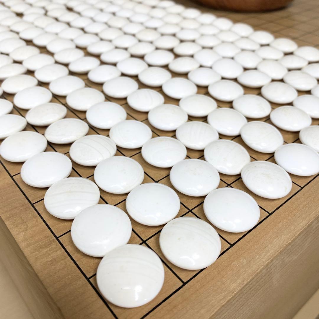 囲碁磐 碁石 セット 足つき へそ 本蛤 本那智黒