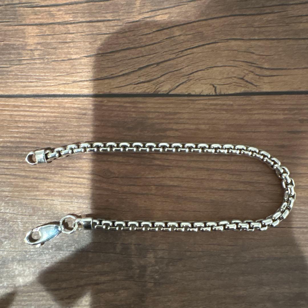 メンズ　ブレスレット　シルバー925　ジャーナルスタンダード　3.9\"/19cm