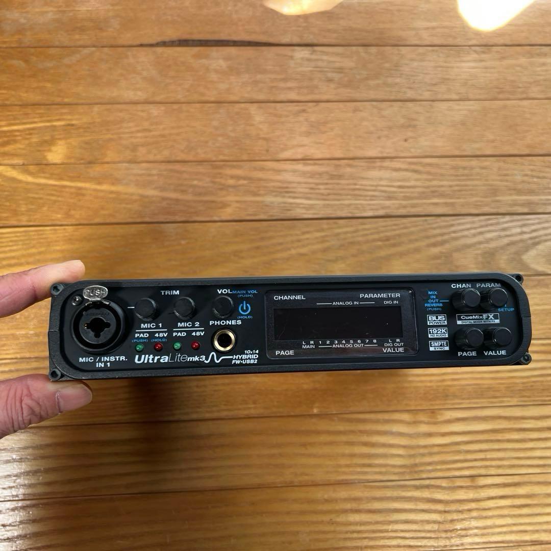 DTM・DAW MOTU UltraLite mk3 Hybrid