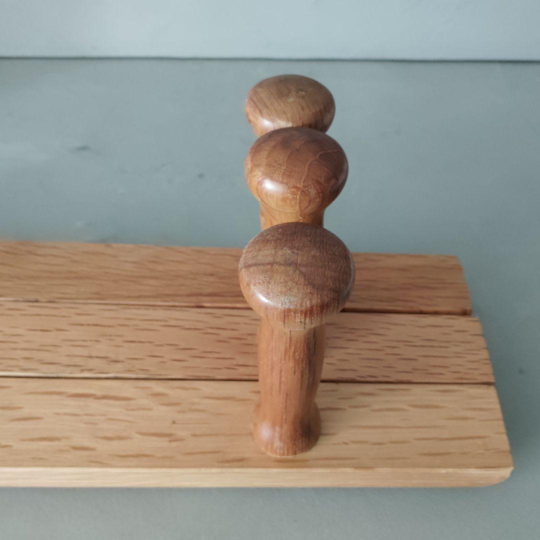 トンファー　3個セット　沖縄空手　古流武術　古武道　日本製　全長44cm　赤樫