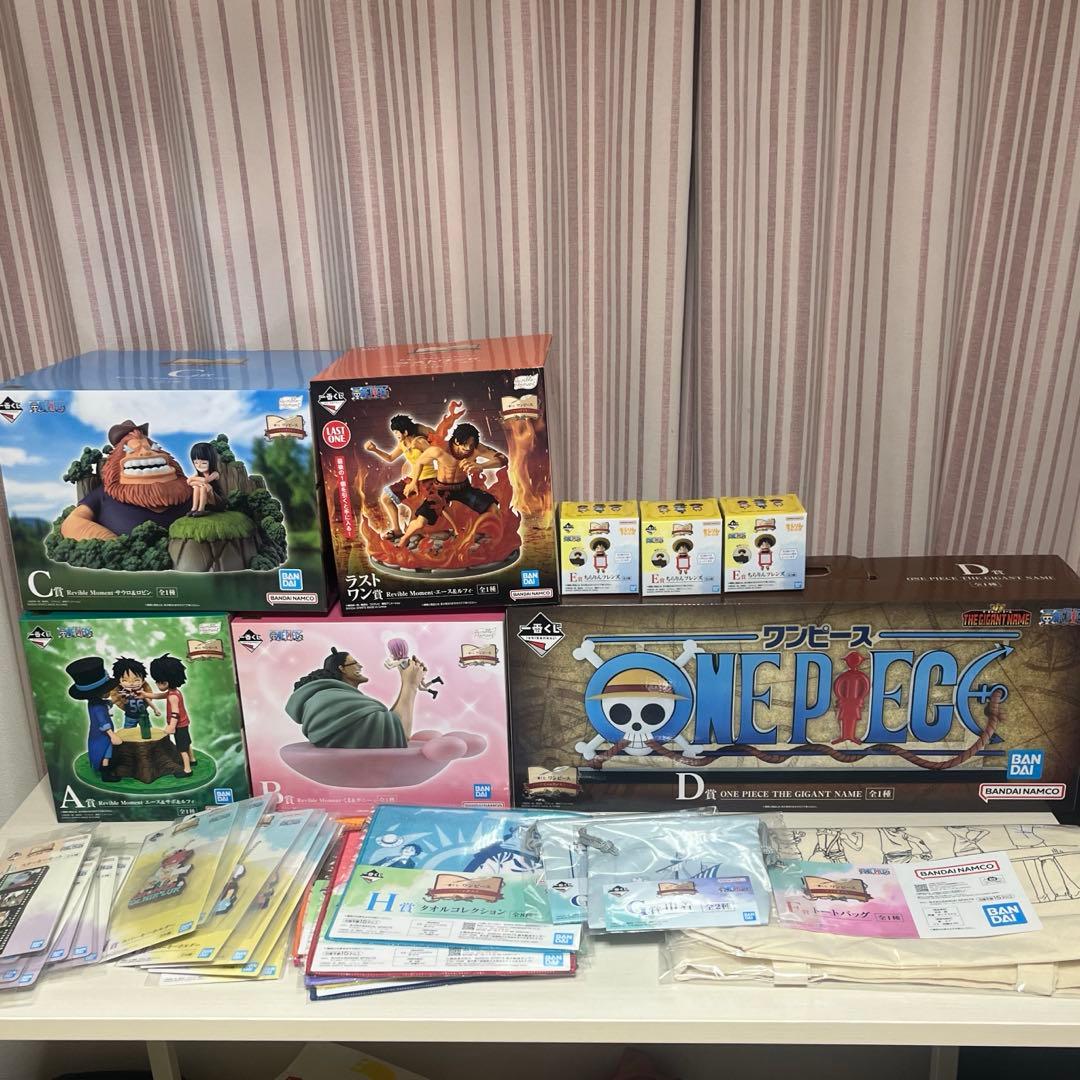 【新品未使用】一番くじ ワンピース ドラマティックメモリーズ コンプリート