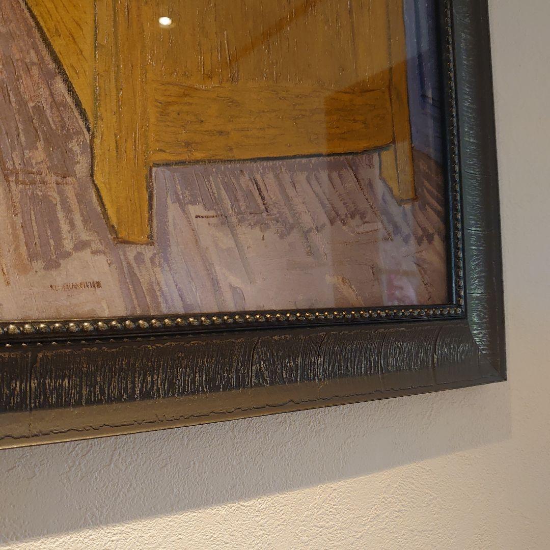 【特注額縁】GOGH　高級印刷　複製画　アルルの寝室　絵画　名画