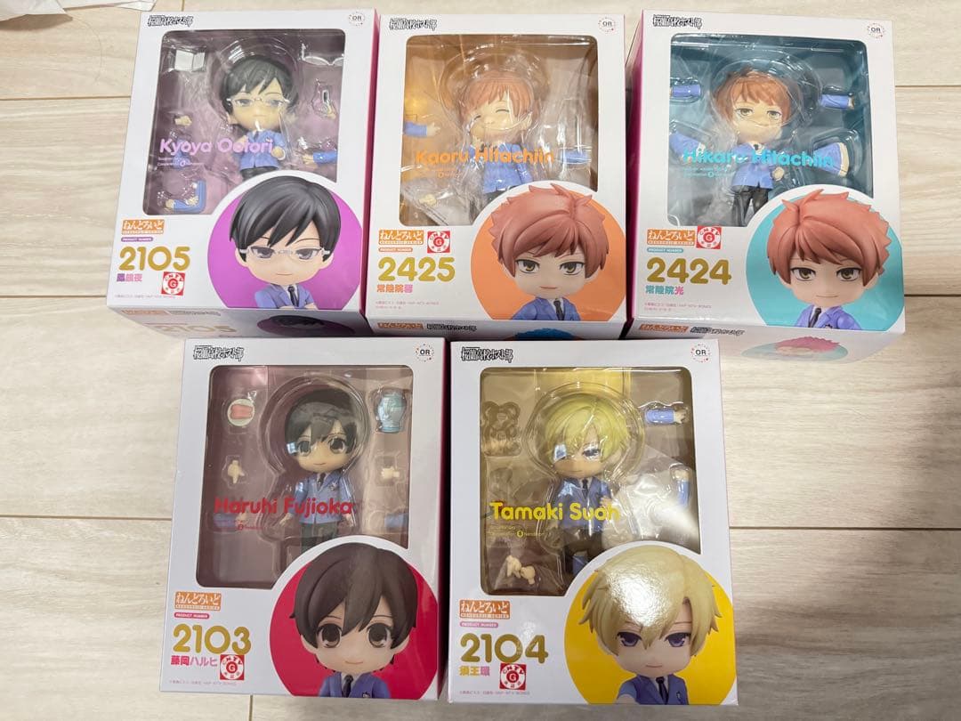 桜蘭高校ホスト部　ねんどろいど　セット