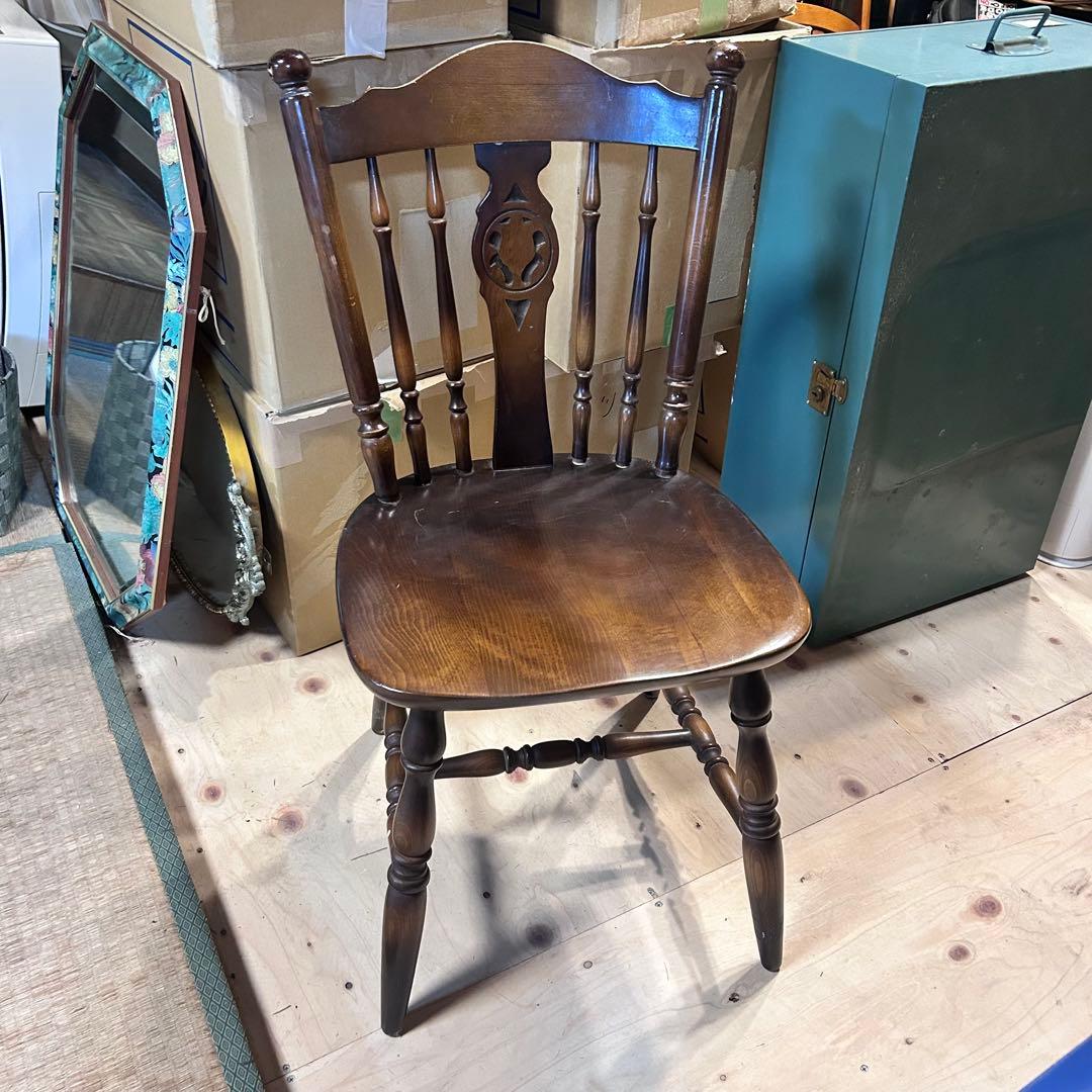 飛騨産業 キツツキマーク ウィンザーチェア 木製 ダイニング