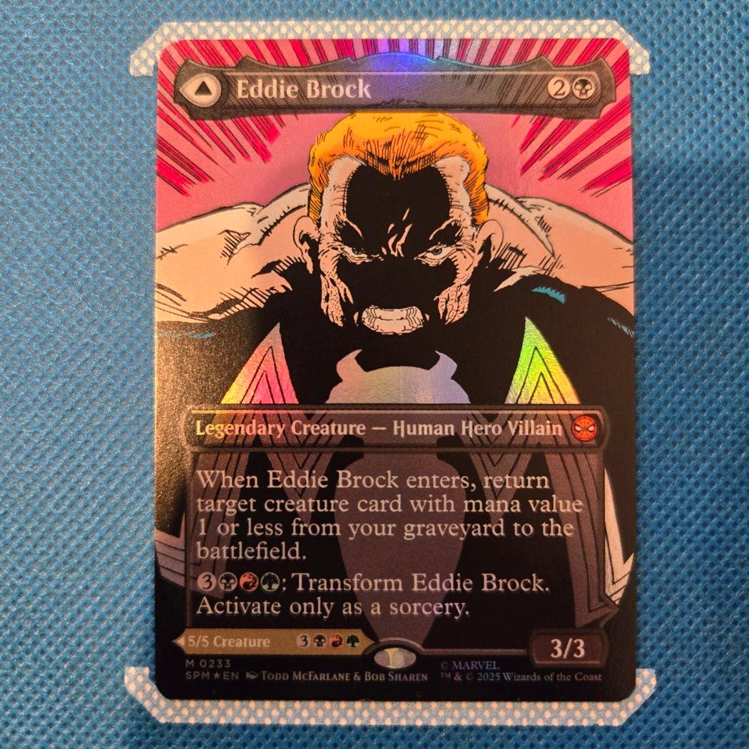MTG エディ・ブロック/Eddie Brock 英語 ボーダーレス FOIL