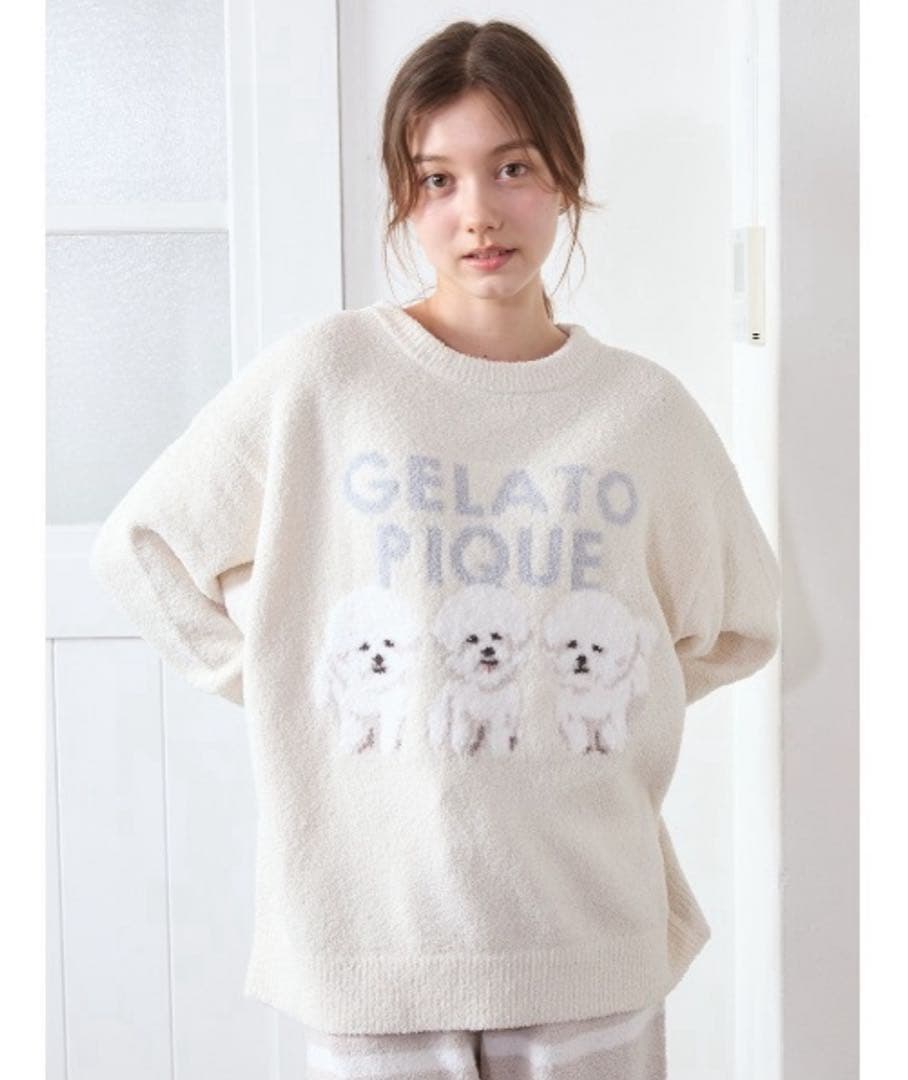 新品未使用 タグ付き 【 2025秋冬新作 】ジェラートピケ 長袖 パジャマ