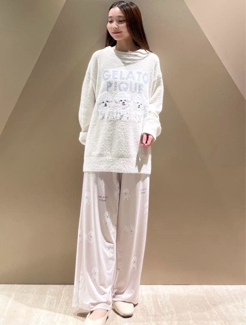 新品未使用 タグ付き 【 2025秋冬新作 】ジェラートピケ 長袖 パジャマ