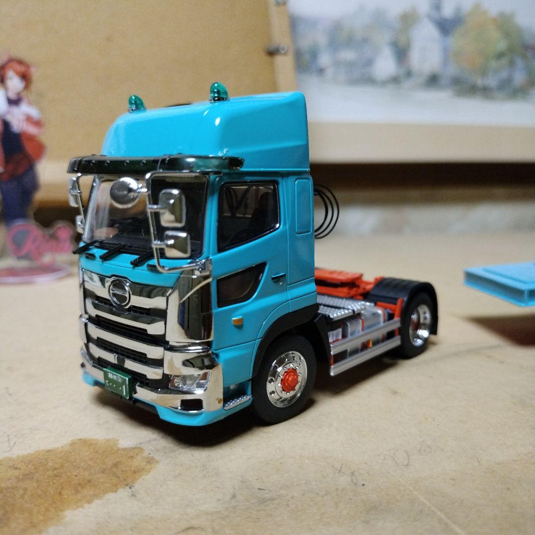 1/50ケンクラフト日野プロフィア4✕2トレーラー特注重機運搬台車