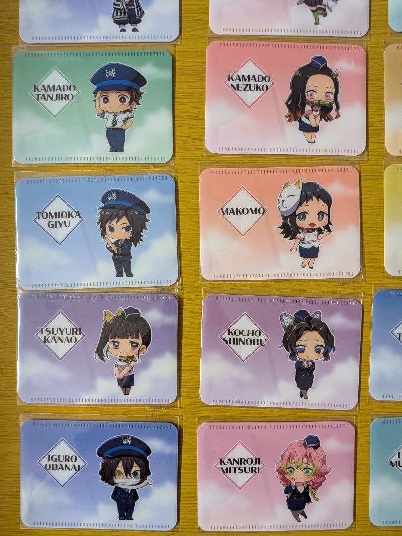 貴重　鬼滅の刃　成田アニメデッキ　特典パスケース　全32枚　フルコンプリート