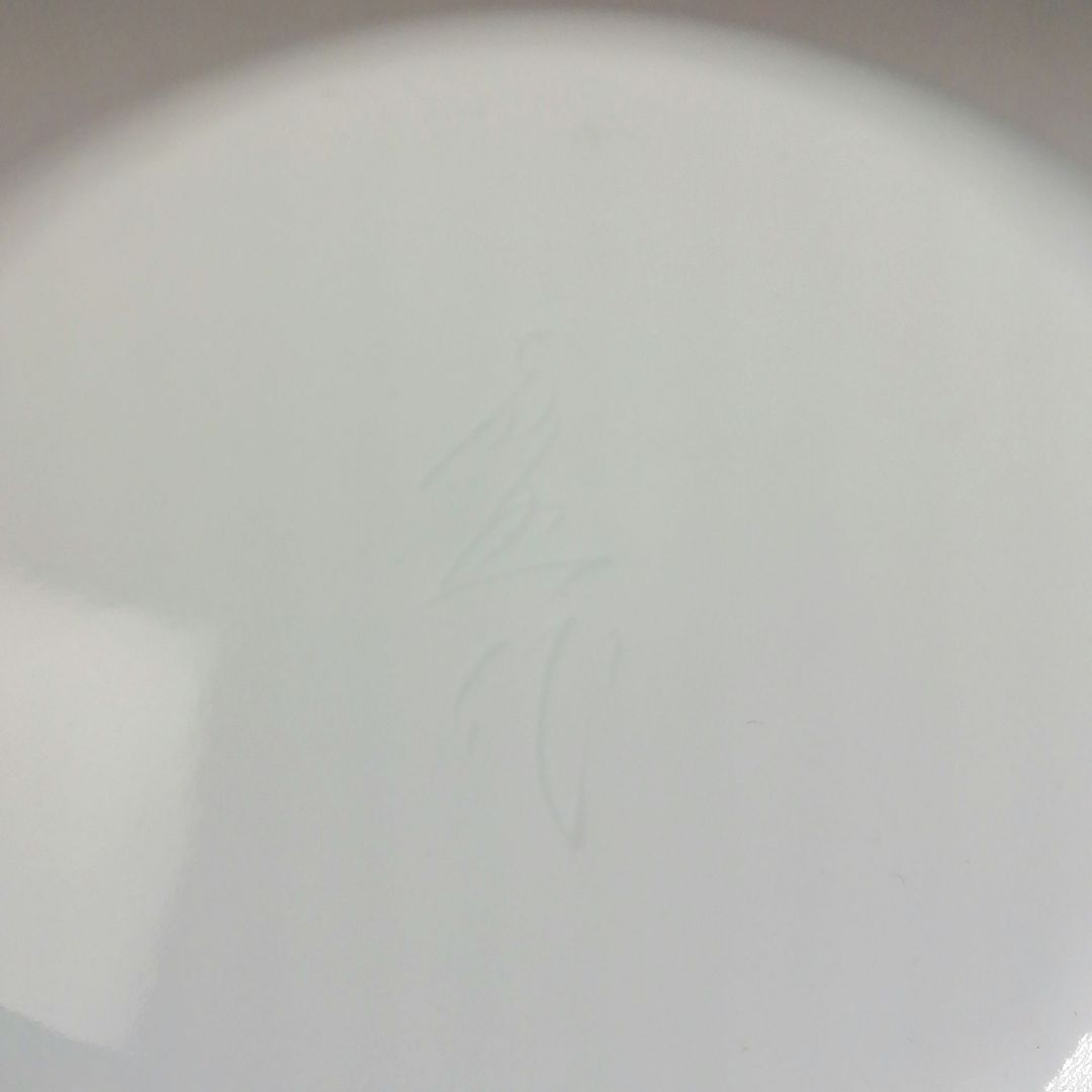 Ｓ９８２　建水　『平戸焼』『白磁　七宝透し』『横石嘉助』　共箱　茶道具