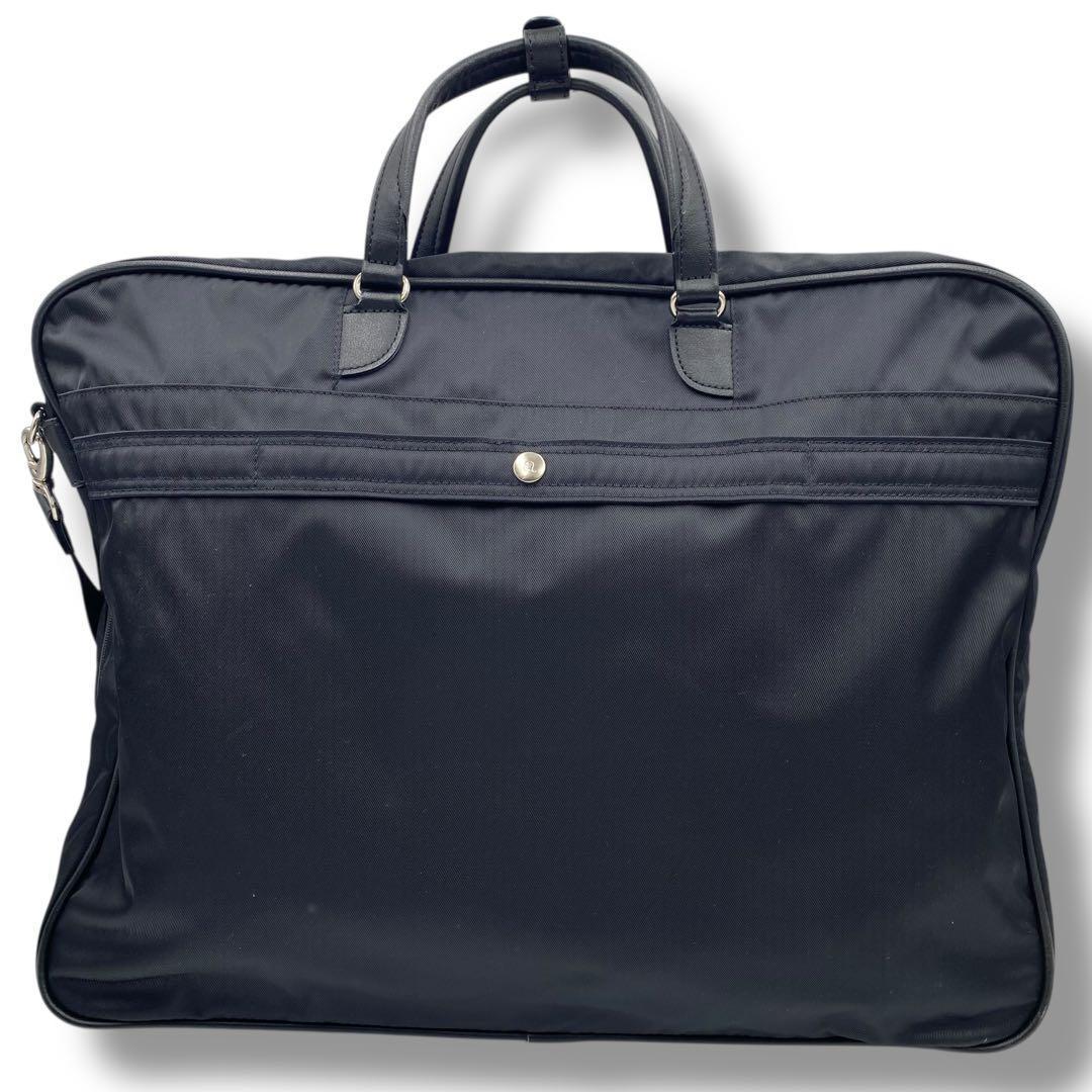 エース ガーメントケース ビジネスバッグ 2way 大容量 付属品付き ブラック