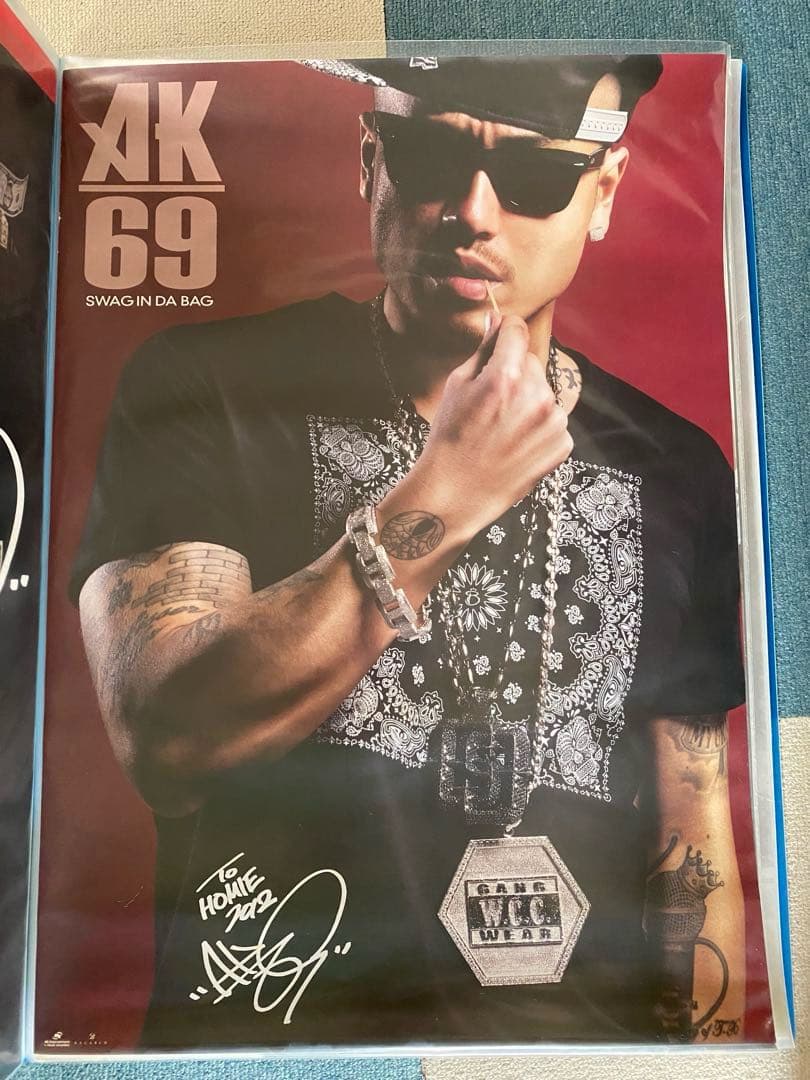 【希少品】 AK-69 A2ポスター 10枚セット