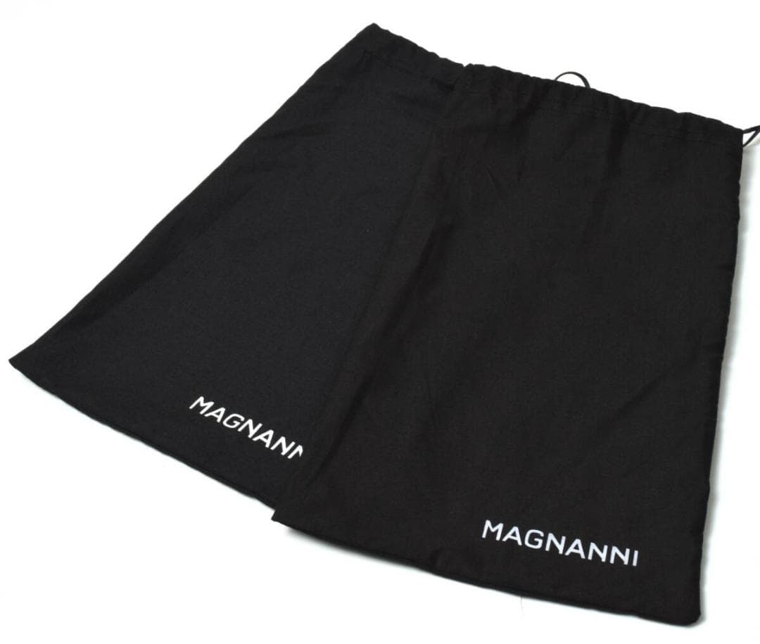 未使用 マグナーニ オパンケ モンクストラップ シューズ 37 ダークブルー