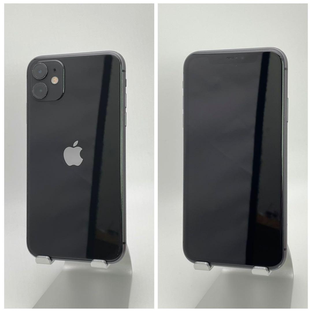 C 100% iPhone 11 128 GB SIMフリー ブラック 本体
