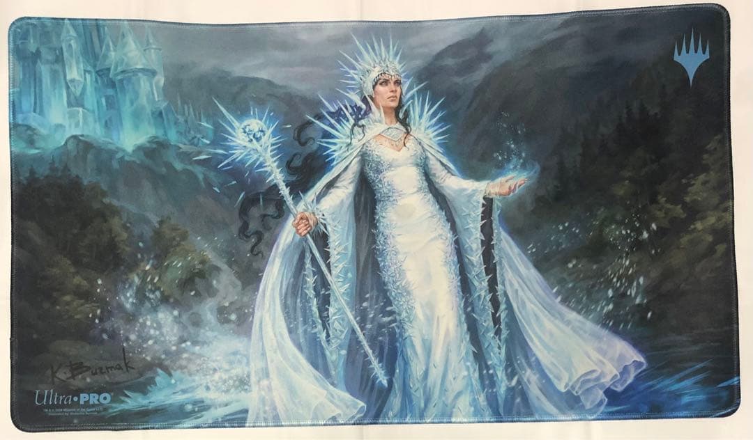 mtg プレイマット 氷冠のヒルダ サインド Ekaterina Burmak