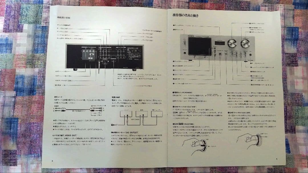 SONY VT-M5 オーディオ機器