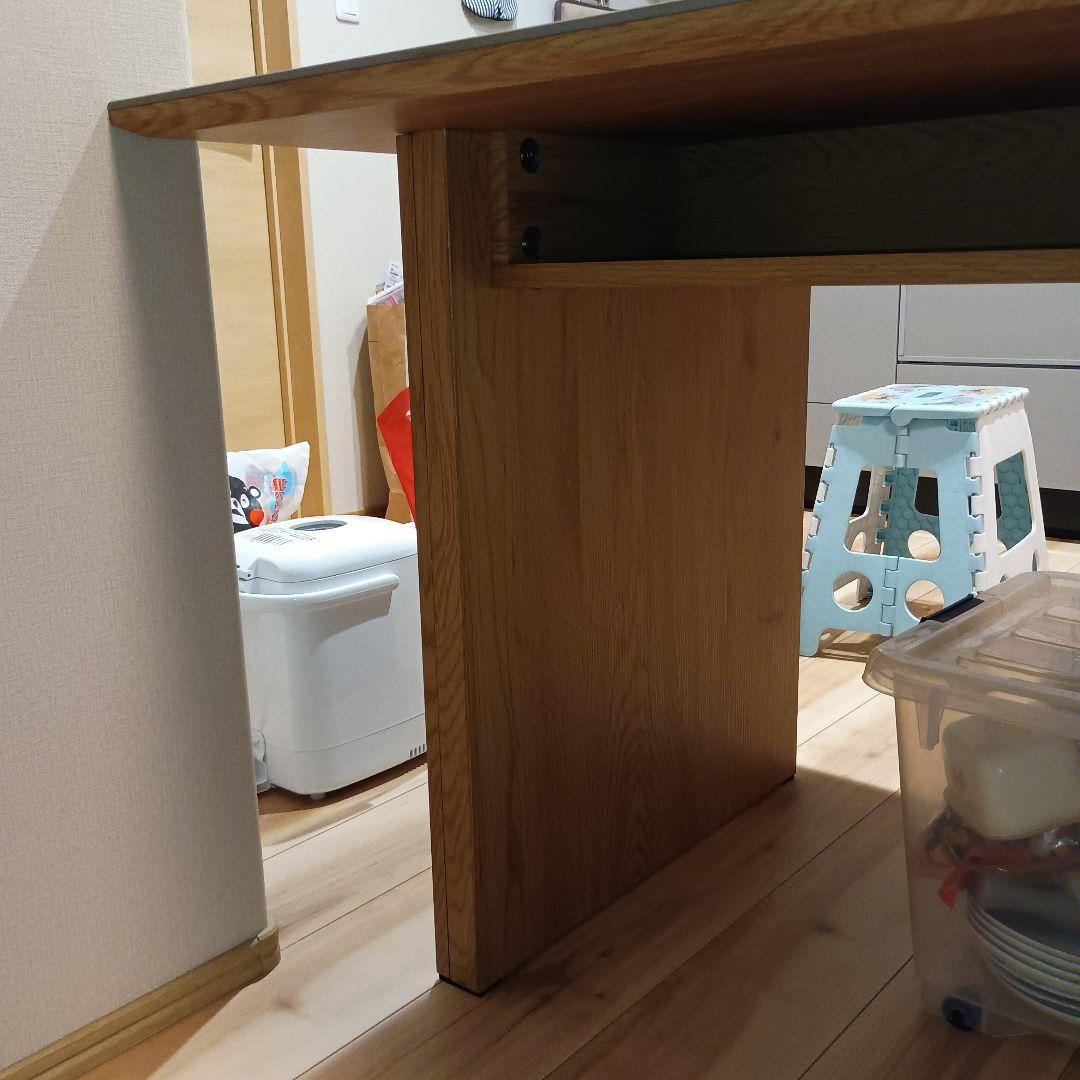 セラミック天板　木製テーブル