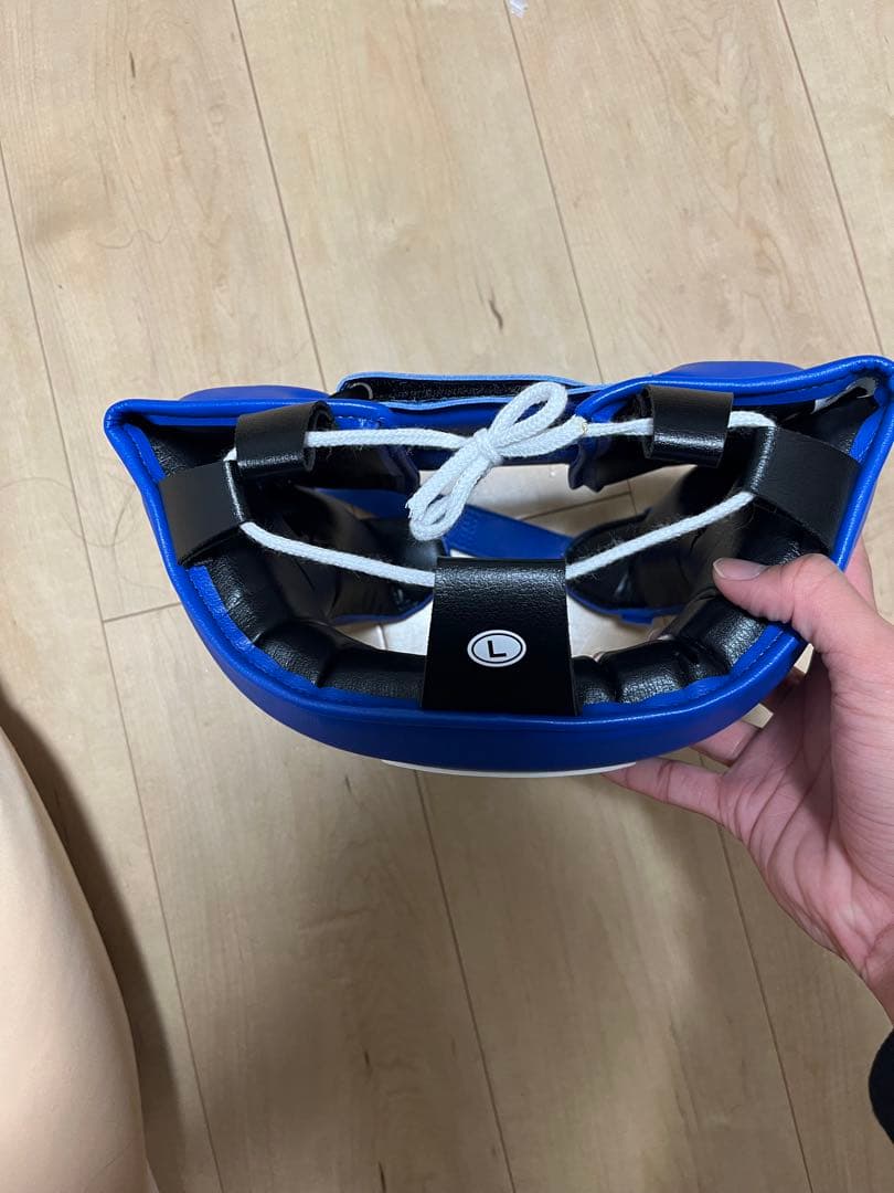 Winning ヘッドギア 青 サイズL