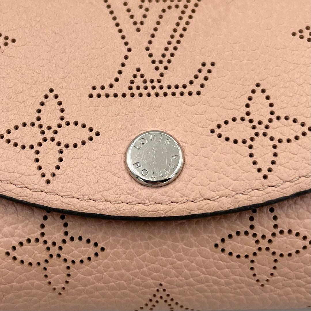 美品★ルイヴィトン　マヒナ　ポルトフォイユ・イリスXS 三つ折り財布　箱・保存袋