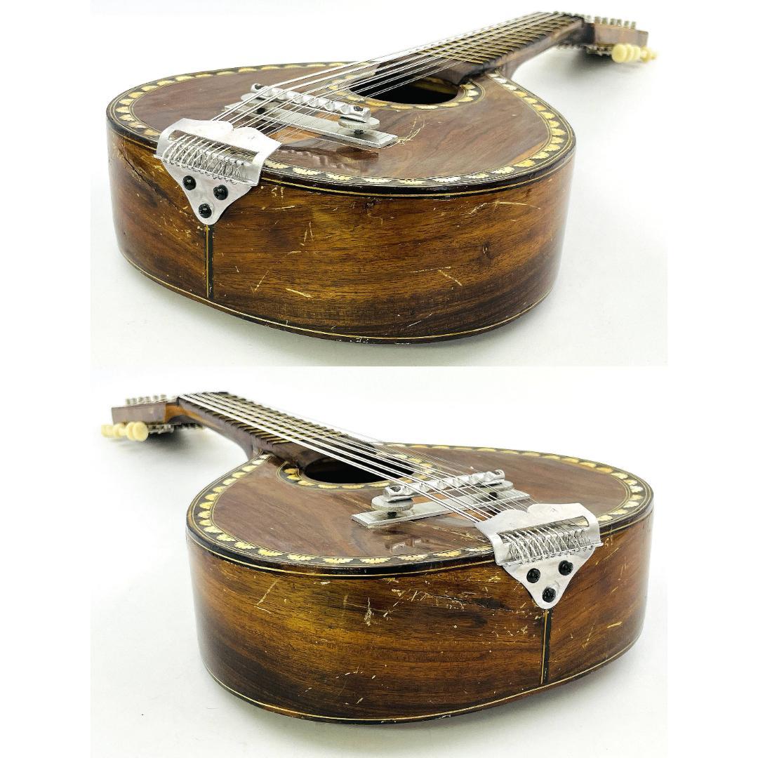 バンドゥリア 12弦 民族楽器 マンドリン系 ギター【整備済 ダメージあり】