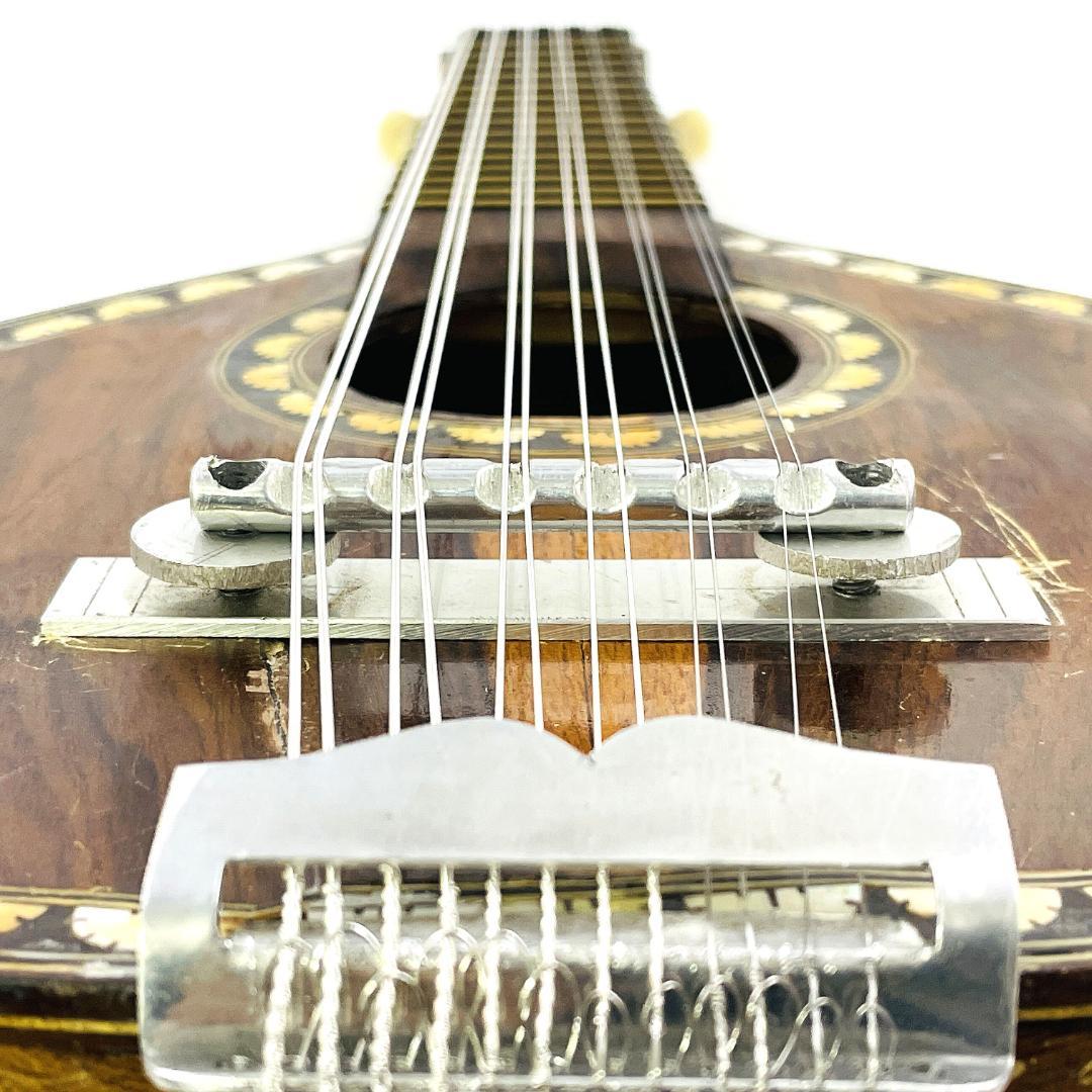 バンドゥリア 12弦 民族楽器 マンドリン系 ギター【整備済 ダメージあり】