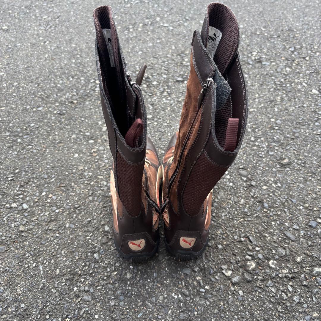 90s PUMA ボクシングシューズ レザーブーツ y2k archive 希少