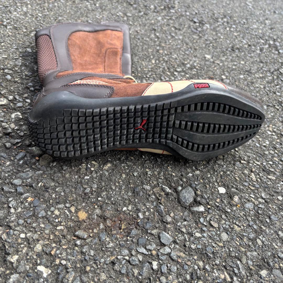90s PUMA ボクシングシューズ レザーブーツ y2k archive 希少