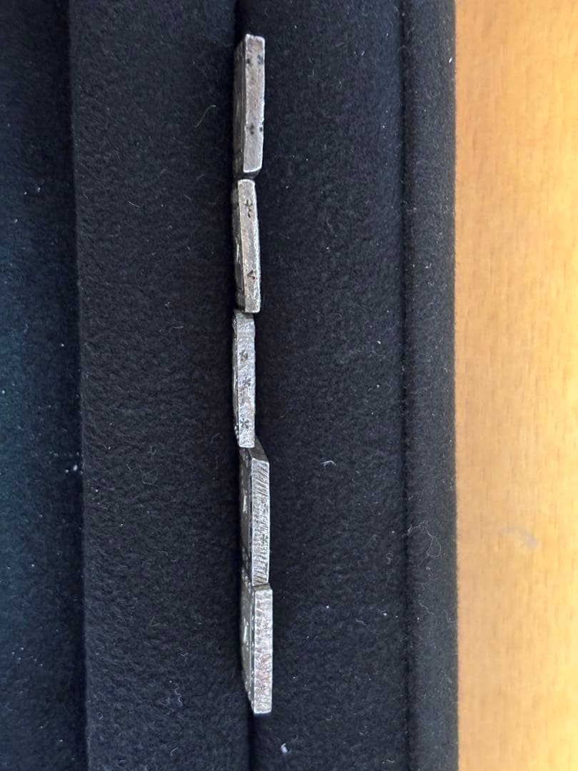 一分銀 5枚で43.6g