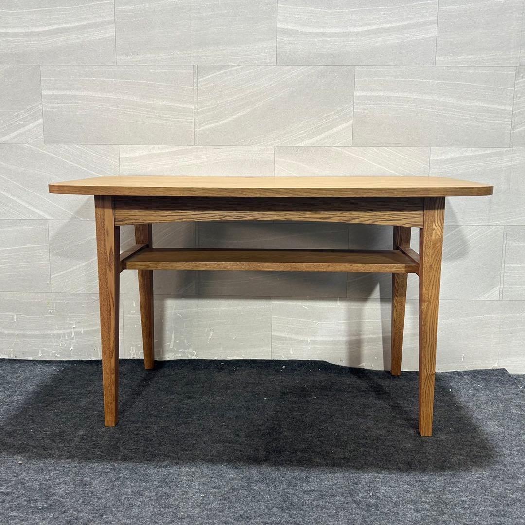 引取限定価格 unico センターテーブル  天然木製 d3766