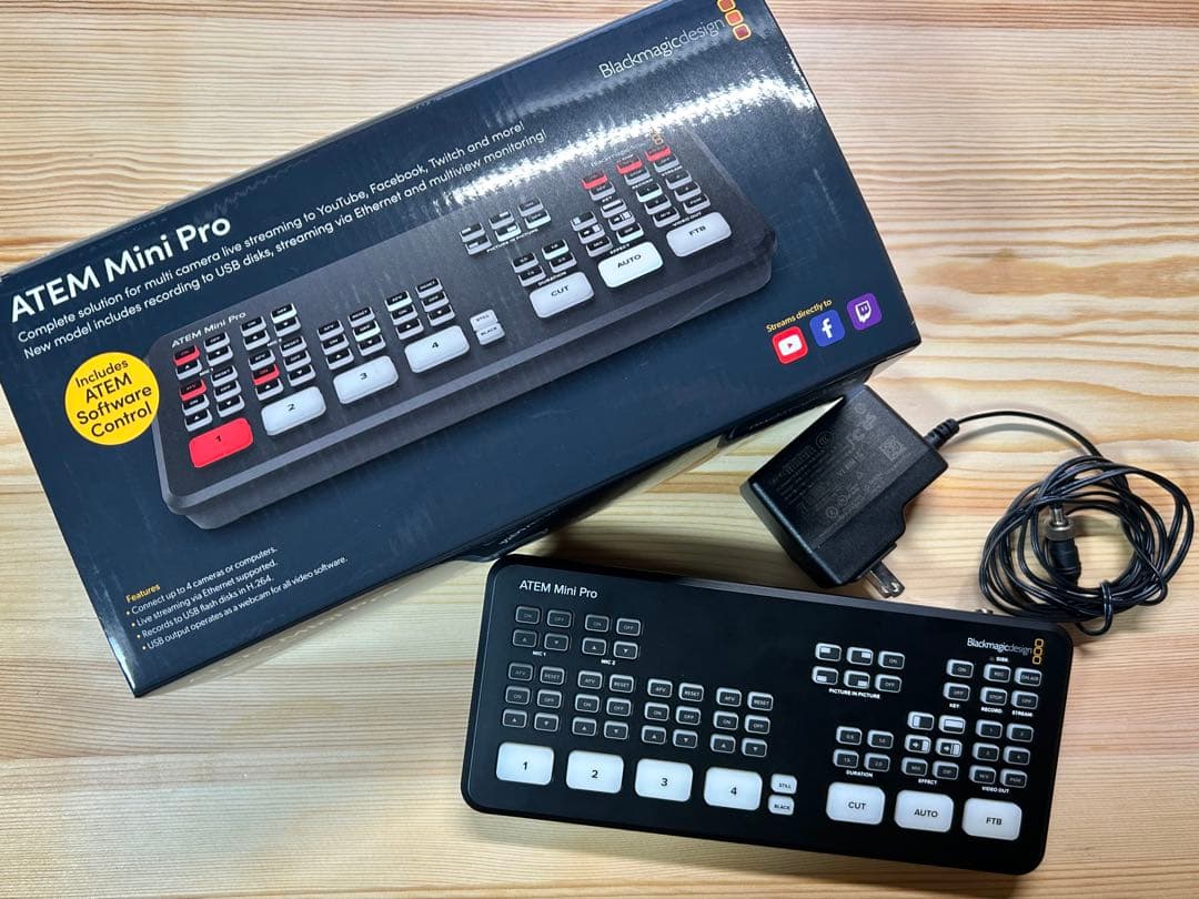 [値引き中]Blackmagic Design ATEM Mini Pro