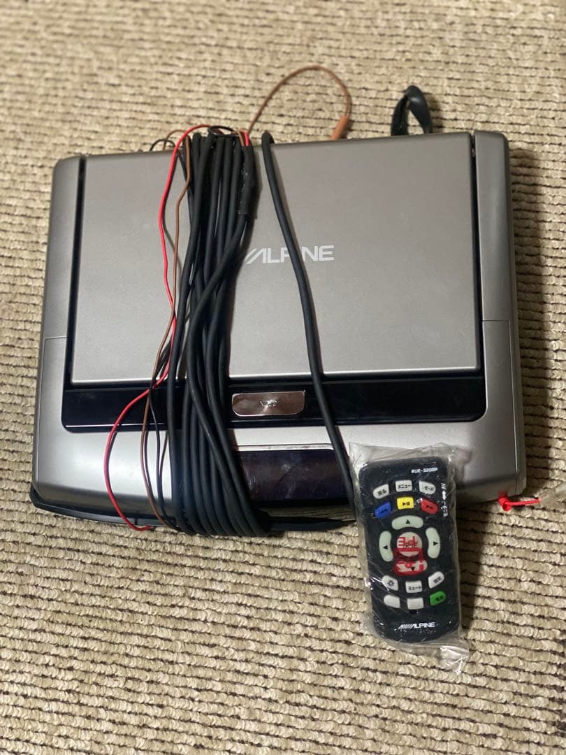 アルパインTMX-R3000S 10.2インチフリップダウンモニターリアビジョン