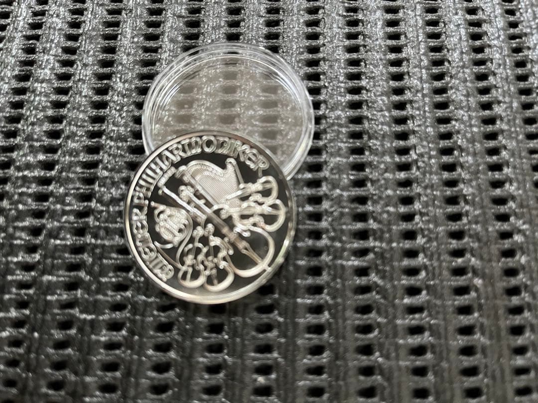 オーストリアウイーン銀貨1オンス2021【クリアケース付き】1枚【新品未使用】