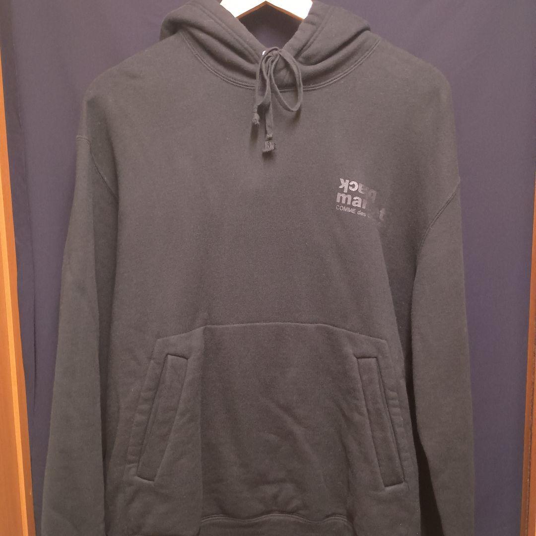 【希少】COMME des GARCONS × STUSSY コラボパーカー 黒