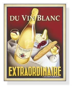 額装品/Du Vin Blanc（フォーニー）/アート/ポスター/インテリア