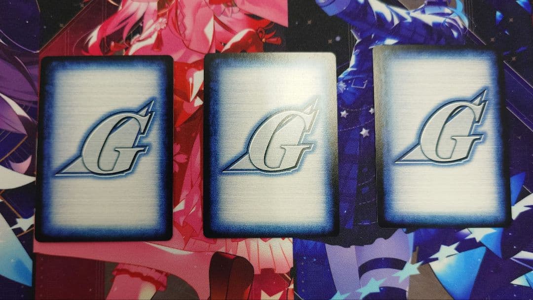 ガンダムウォー 通じ合う心 黒 3枚セット