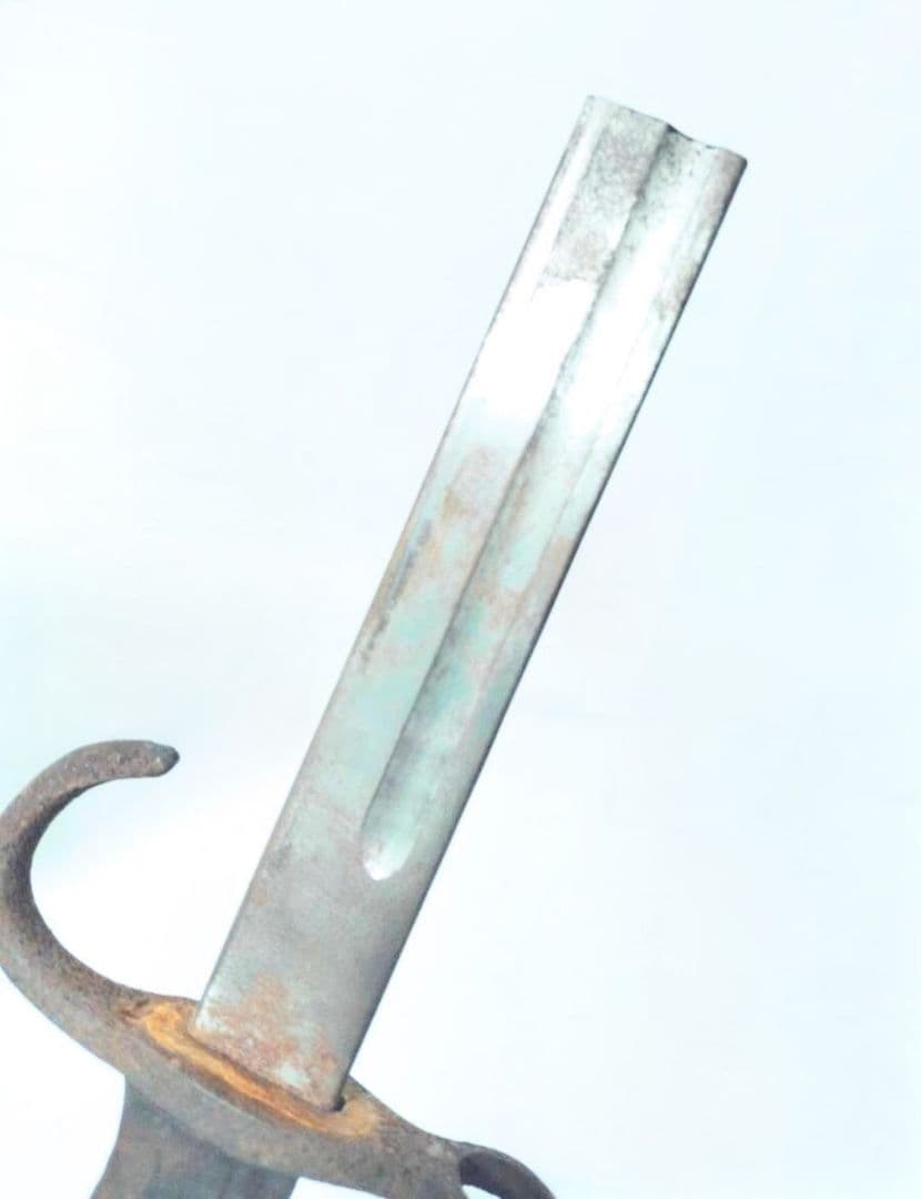【幕末〜明治】ヤタガン式銃剣 帝国陸軍 青年學校 三十年式銃剣軍刀（残欠模擬刀）
