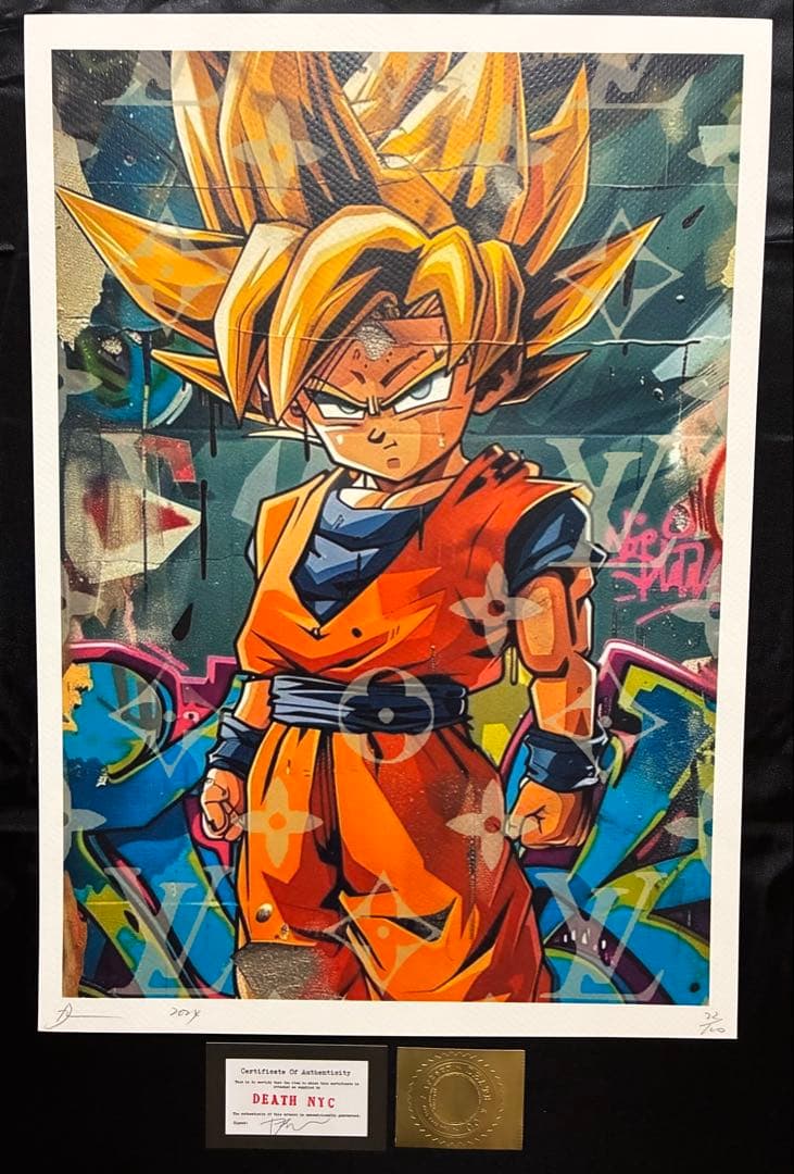 世界限定100枚 DEATH NYC アート ポスター db23
