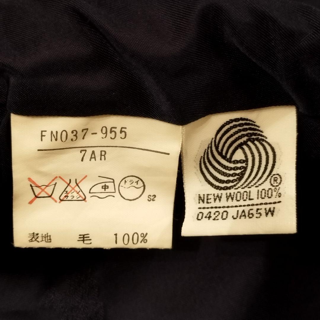 90s 白タグ Burberry カシミヤ混 ダブル チェスター コート Ｌ