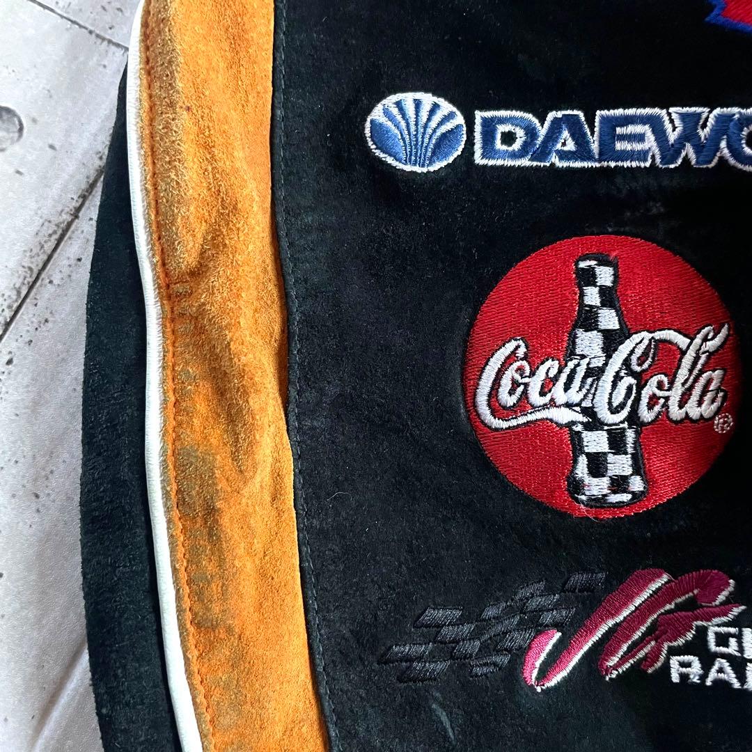 【WILSONS LEATHER】90s NASCAR レーシングジャケット M