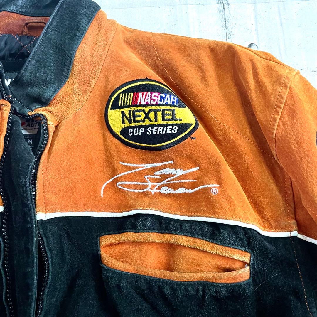 【WILSONS LEATHER】90s NASCAR レーシングジャケット M