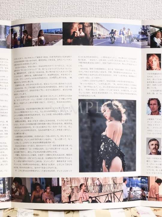 「窓からローマが見える」プレスシート池田満寿夫脚本、監督作品（限定非売品）