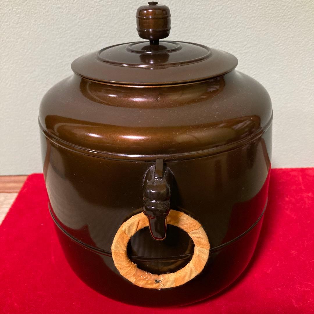 唐銅皆具　秀峰作　一式4点セット