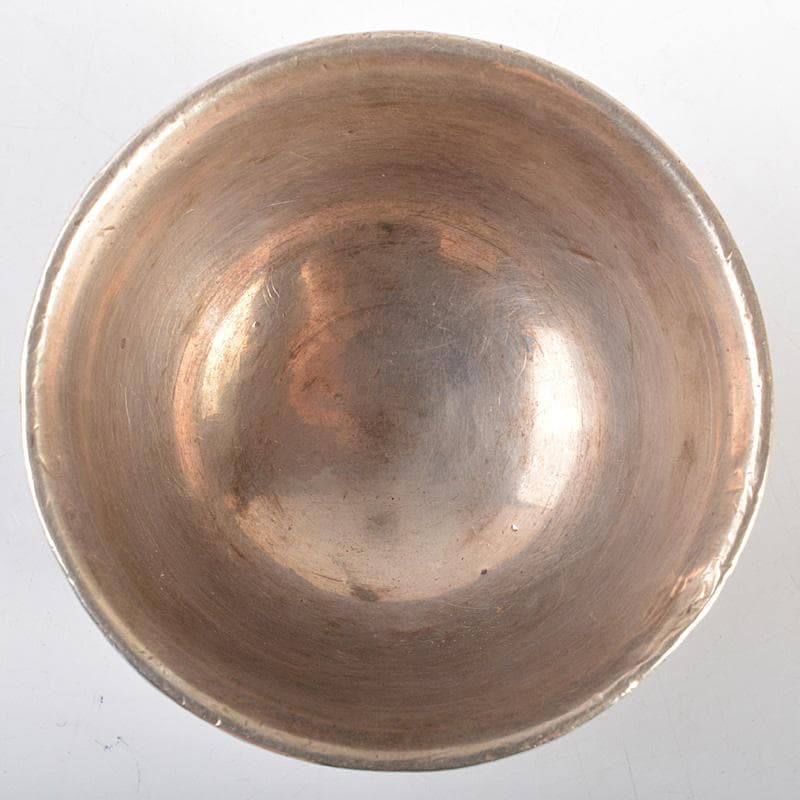 中国　唐物　古七宝内銀張　神獣文　盃　M　R6930