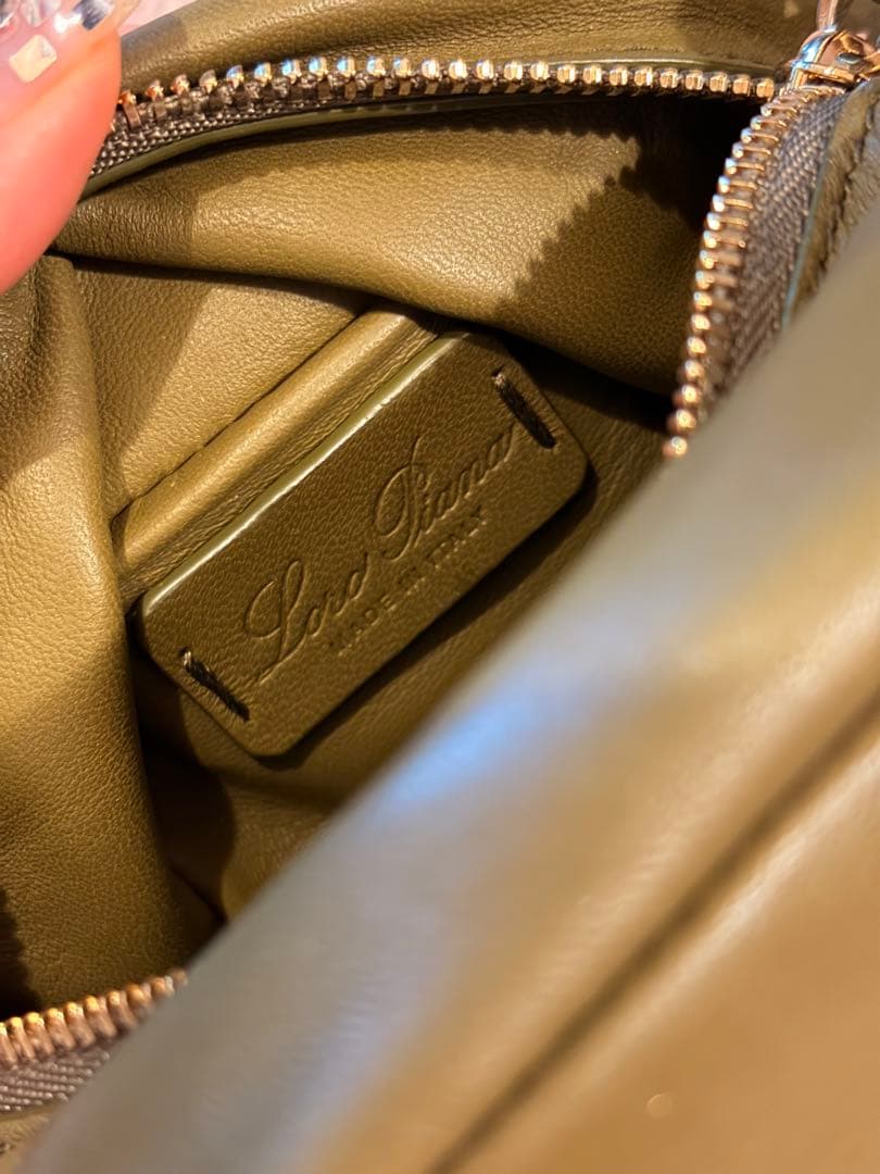 Loro Piana オリーブグリーン ミニショルダーバッグ