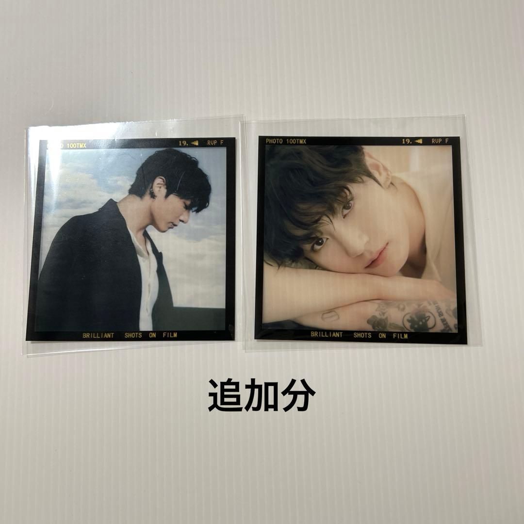 BTS Jungkook フィルムフォト・フィルムブックマーク
