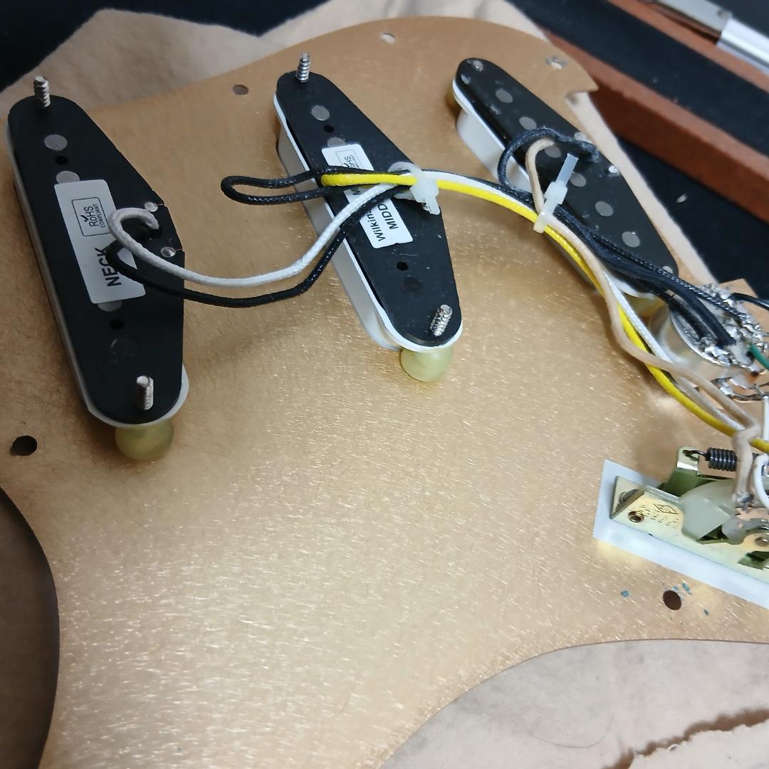 こだわりパーツ ストラトキャスタータイプ コンポーネントギター