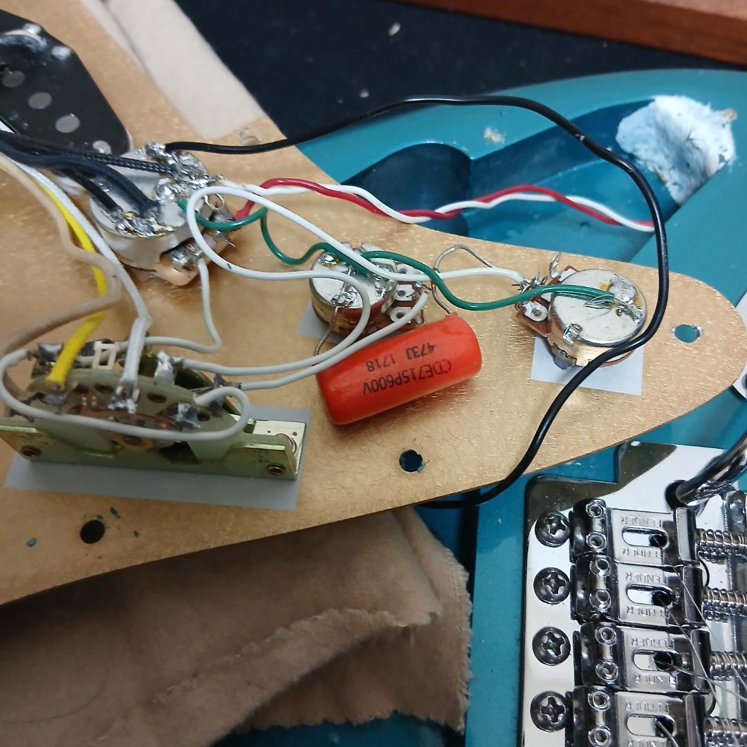 こだわりパーツ ストラトキャスタータイプ コンポーネントギター